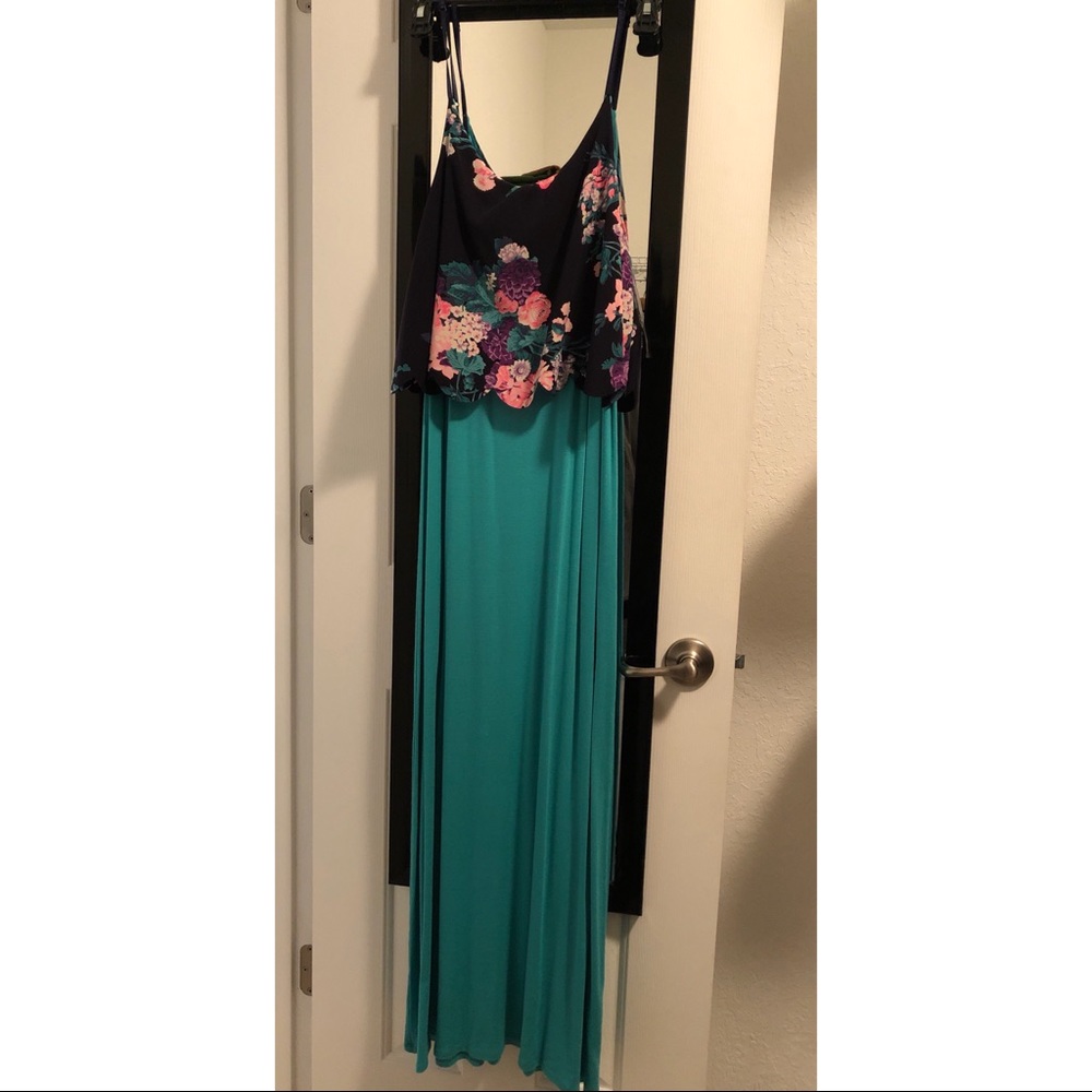 Floral long dress